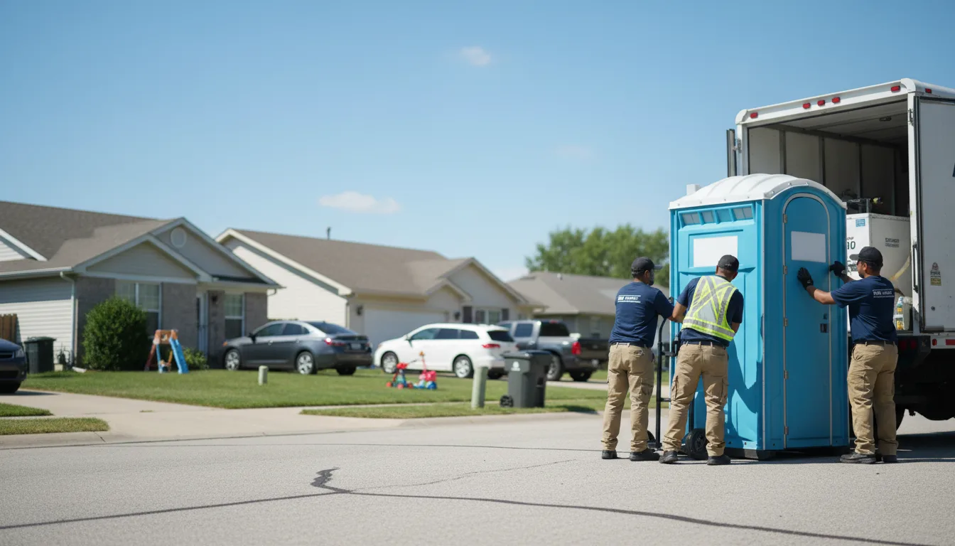 Standard Porta Potty Rentals in Deerfield, KS near me